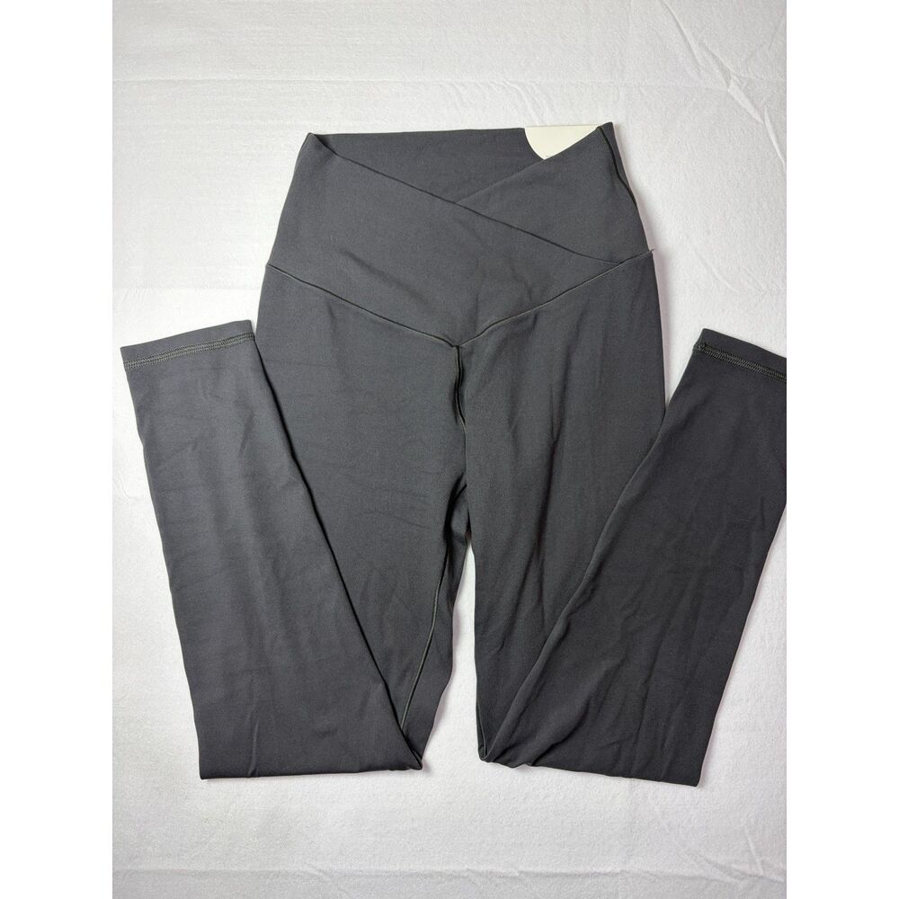 Aerie OFFLINE Real Me Crossover High Waisted 7/8 Leggings Charcoal NWT Medium